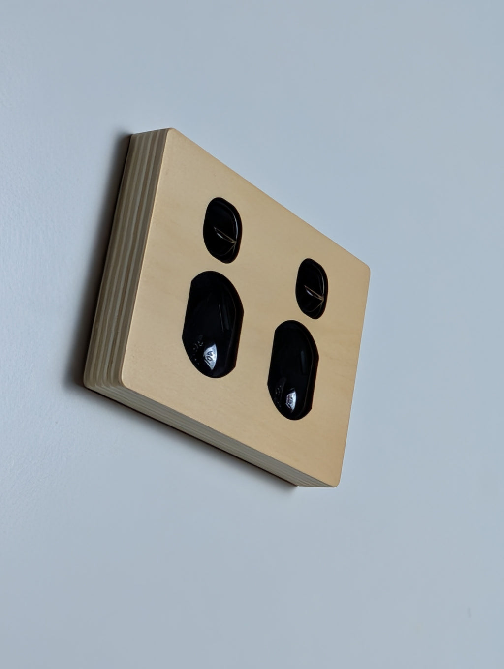 Plywood Double Outlet