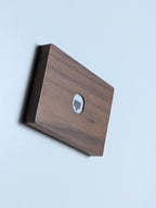 Walnut 1 Gang Cover