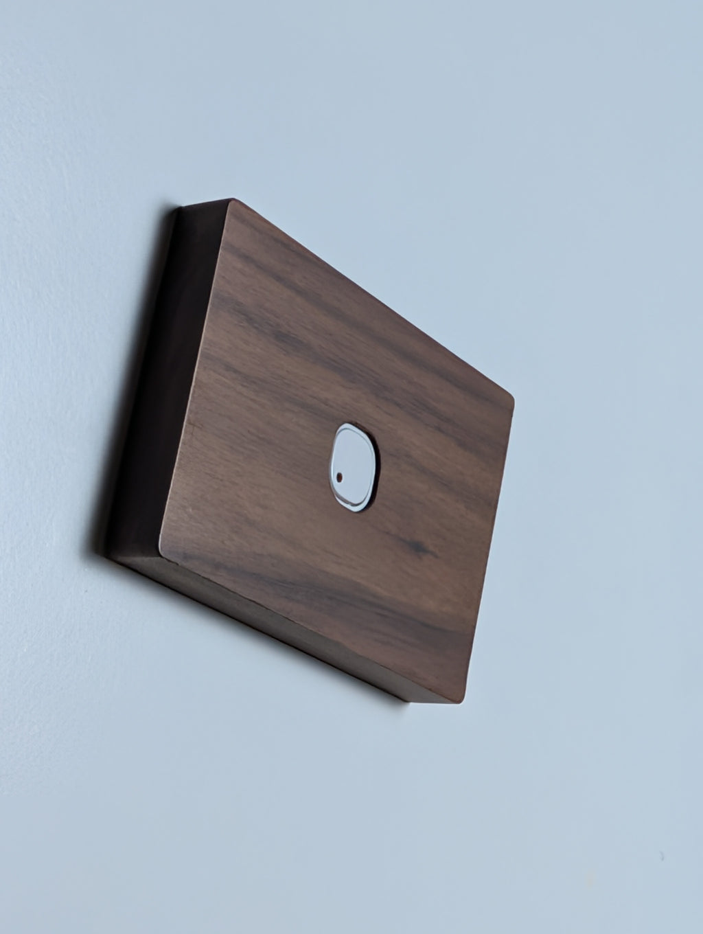 Walnut 1 Gang Cover