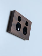 Walnut Double Outlet