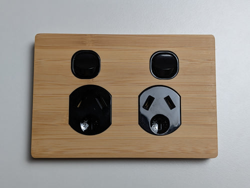 Bamboo Double Outlet
