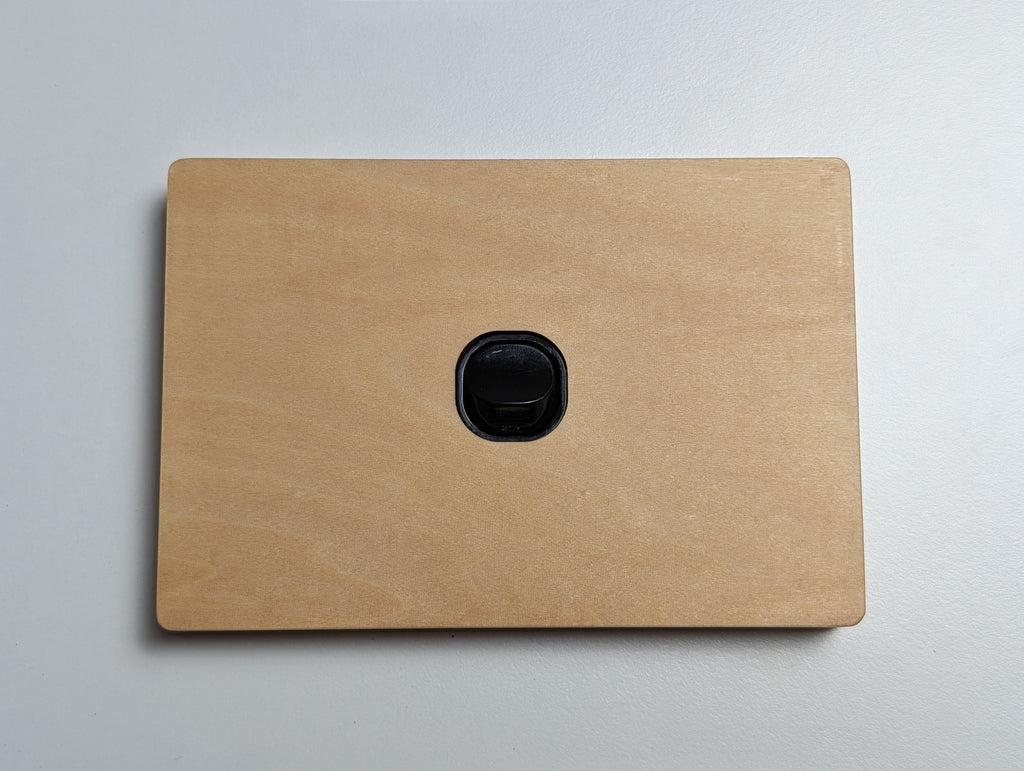 Plywood 1 Gang Cover