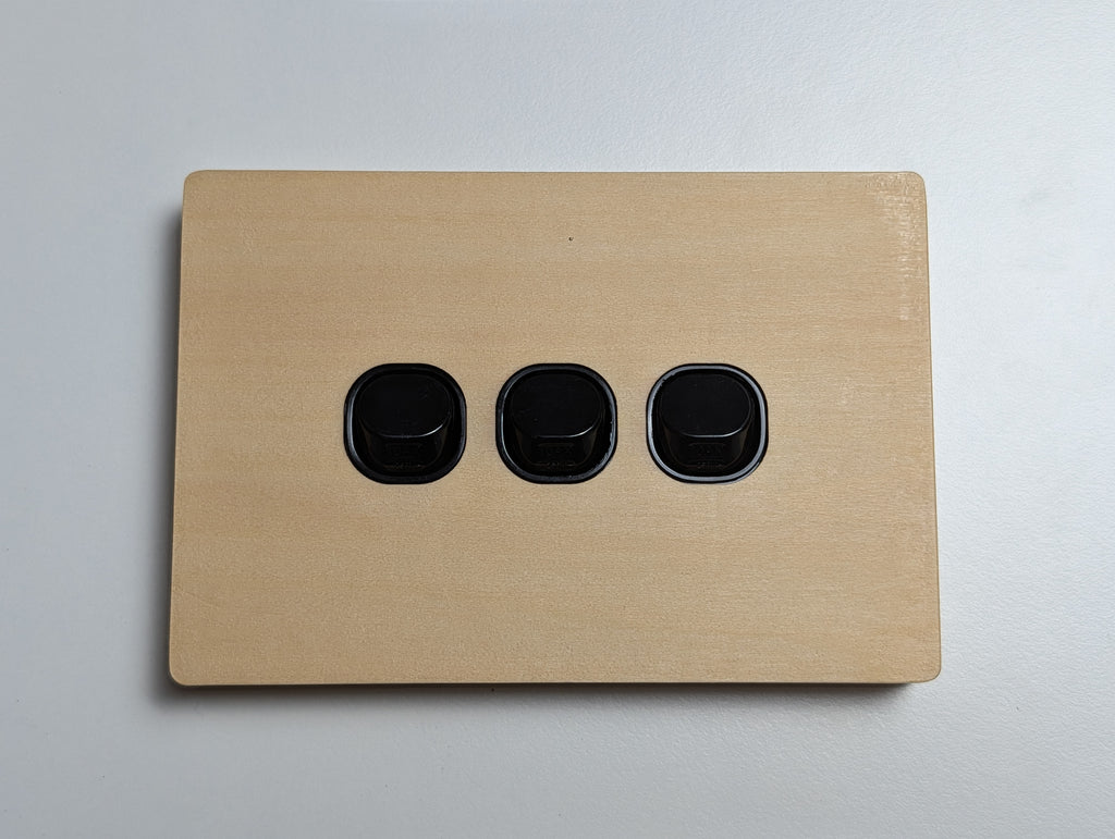 Plywood 3 Gang Cover