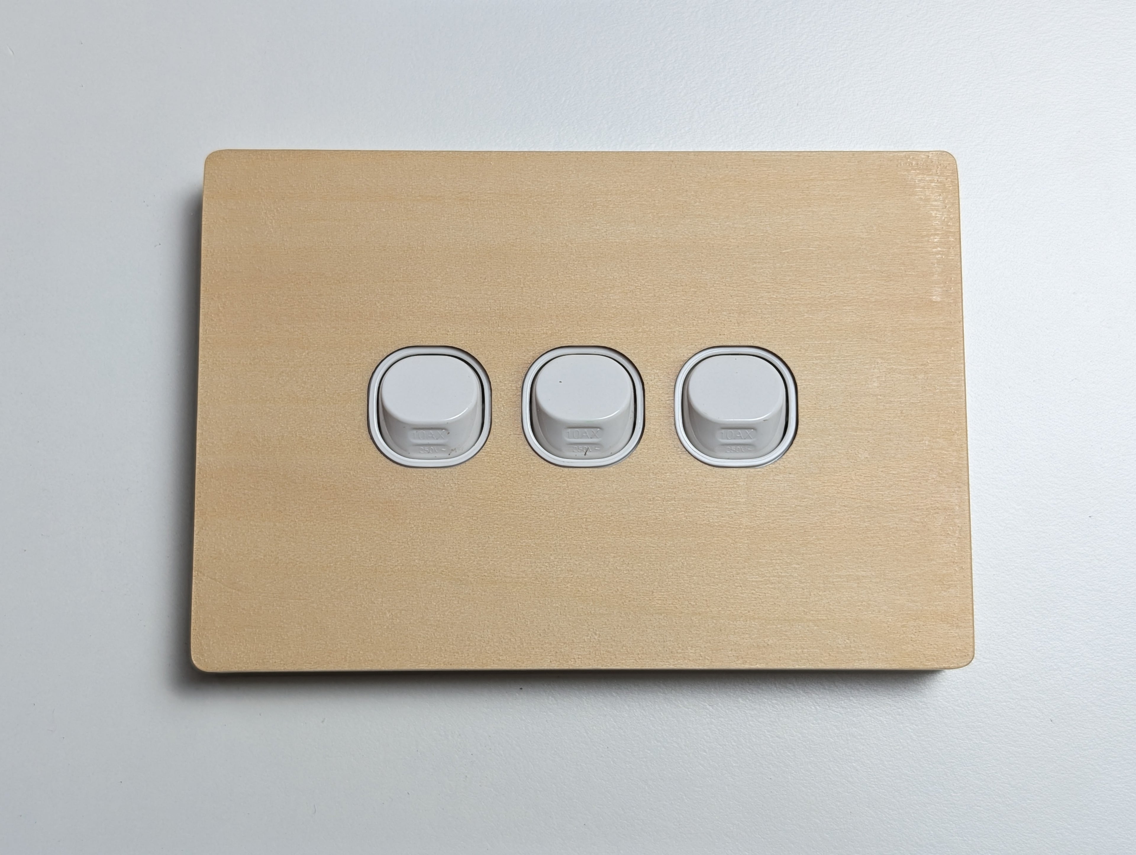 Plywood 3 Gang Cover