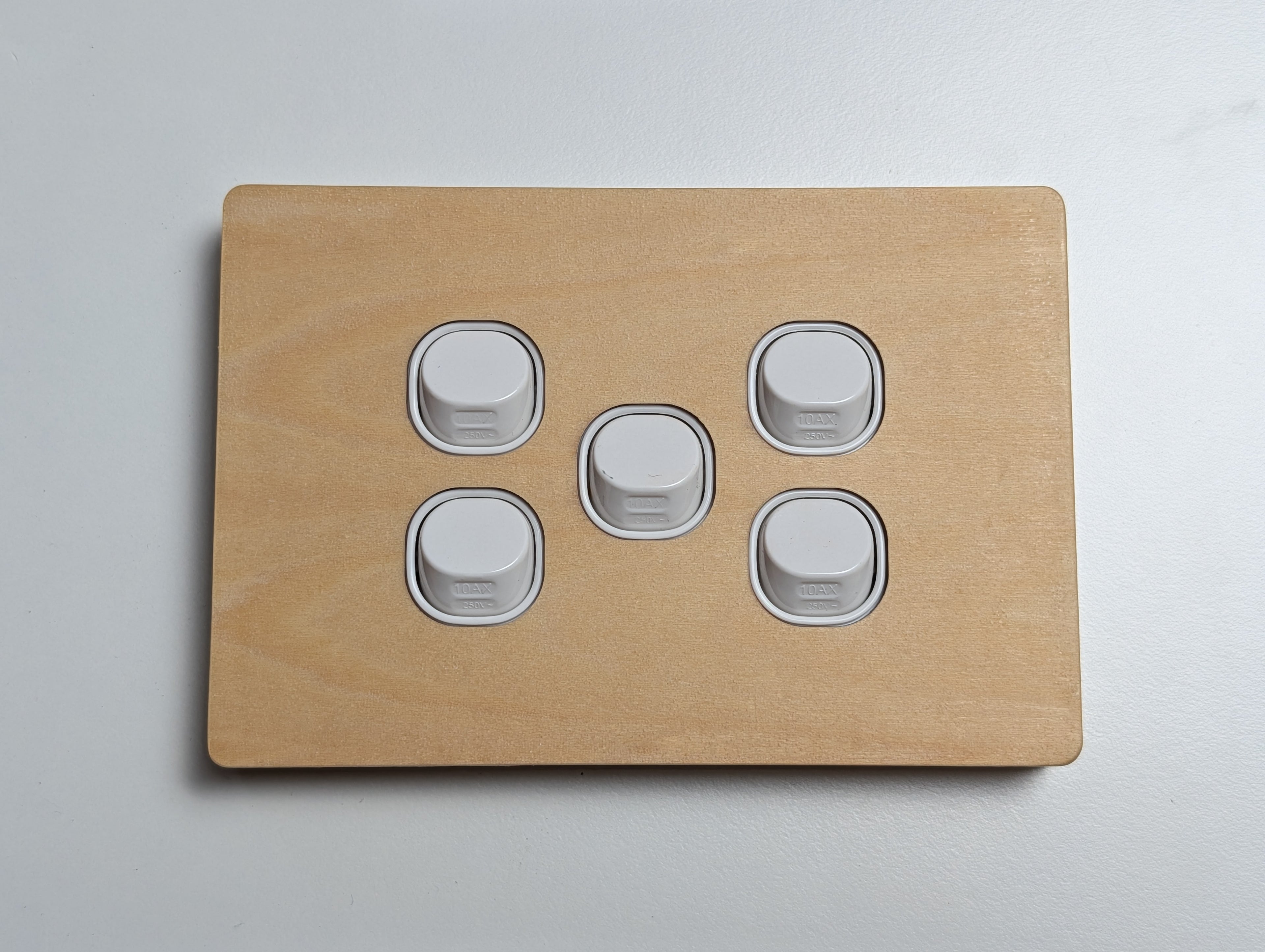 Plywood 5 Gang Cover