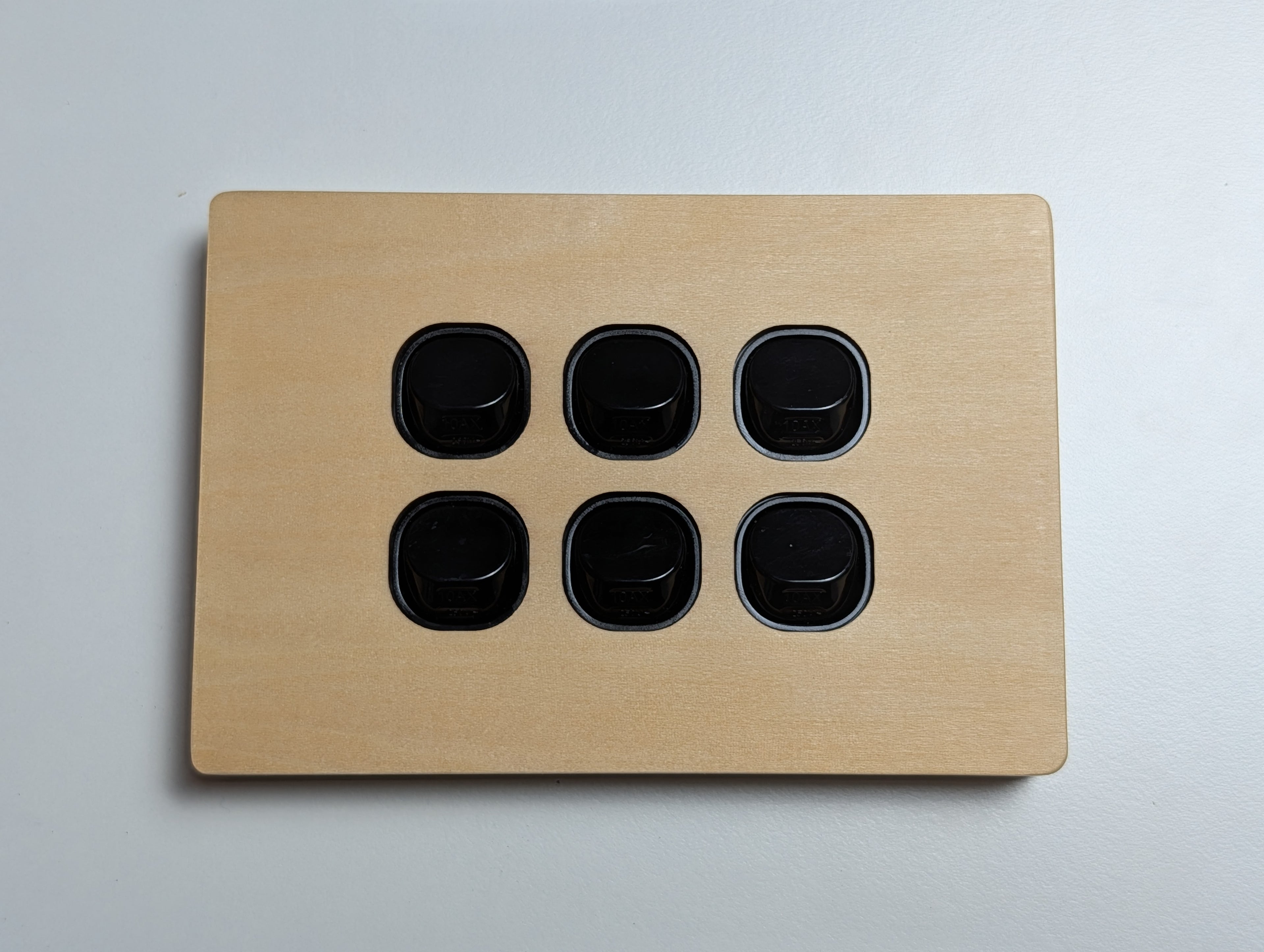 Plywood 6 Gang Cover