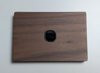 Walnut 1 Gang Cover
