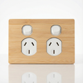 Bamboo Double Outlet