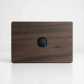 Walnut 1 Gang Cover